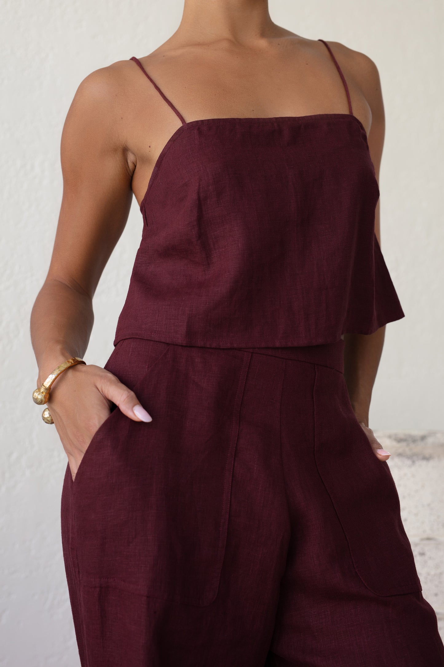 The Bari Cropped Cami