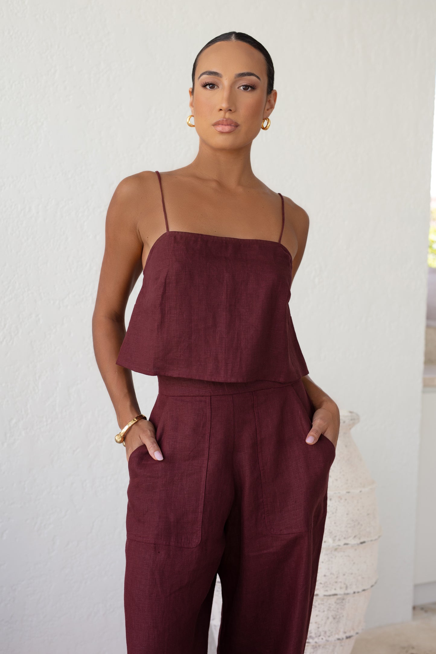 The Bari Cropped Cami