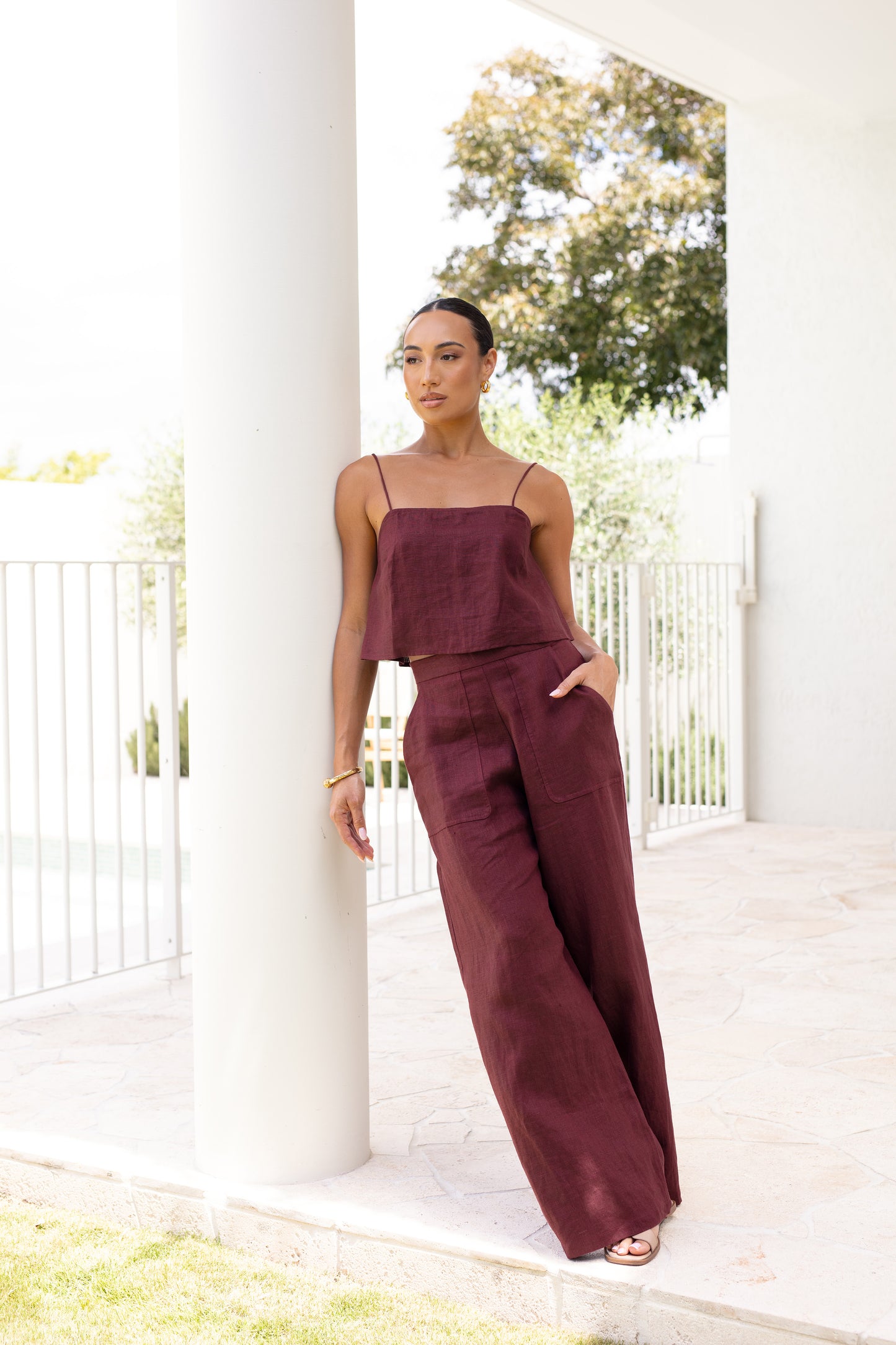 The Bari Cropped Cami