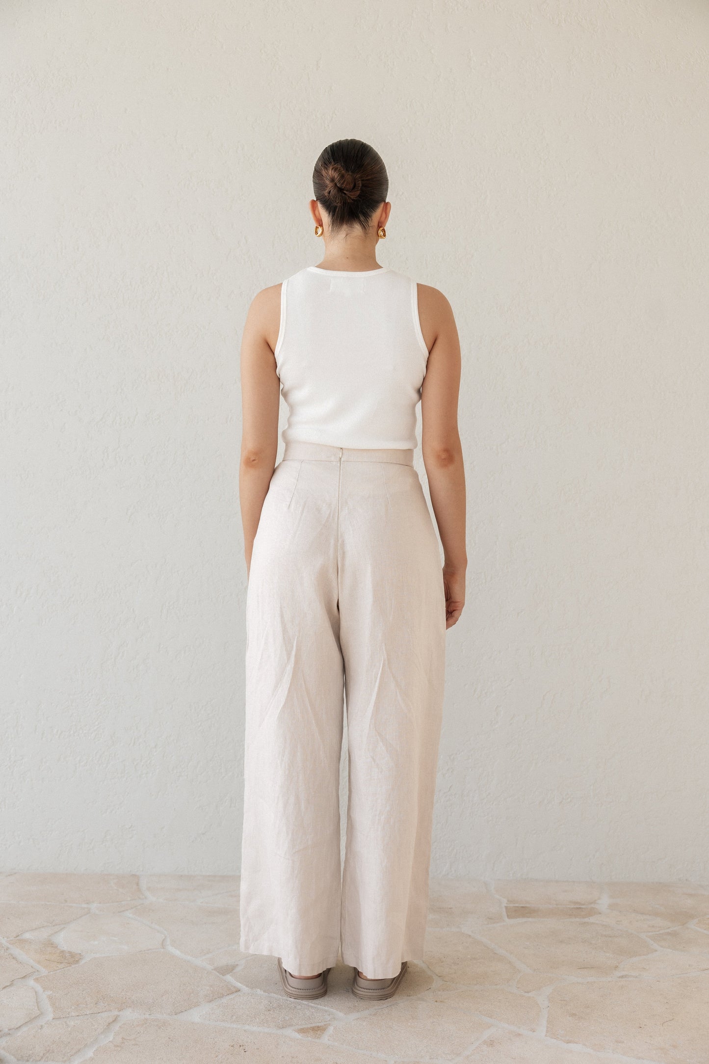 Sea Salt Ribbed Singlet