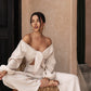 Signature Linen Wide Leg Trouser