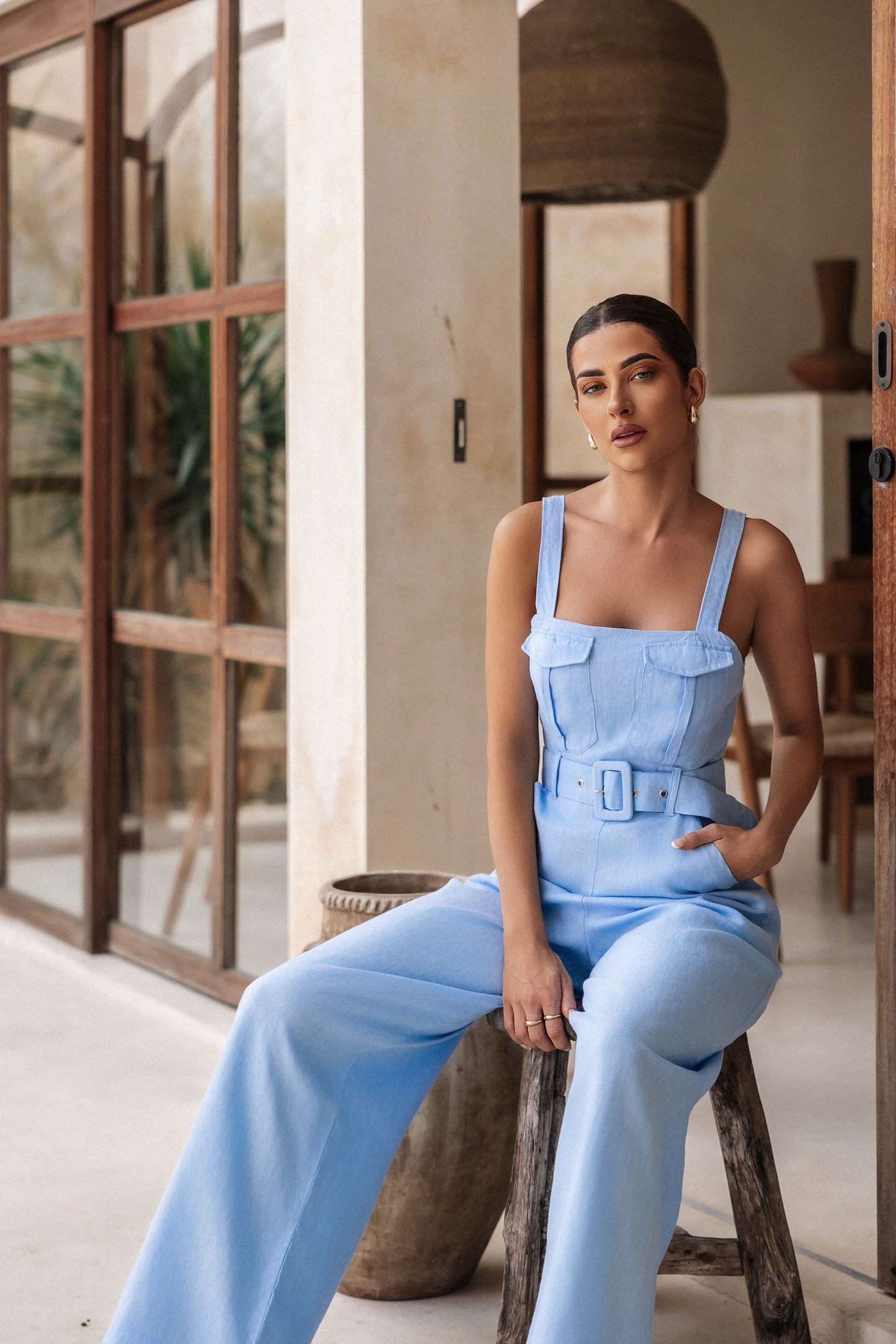 Signature Linen Jumpsuit