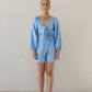 Scorpios Puff Sleeve Blouse & Spilia Short Set