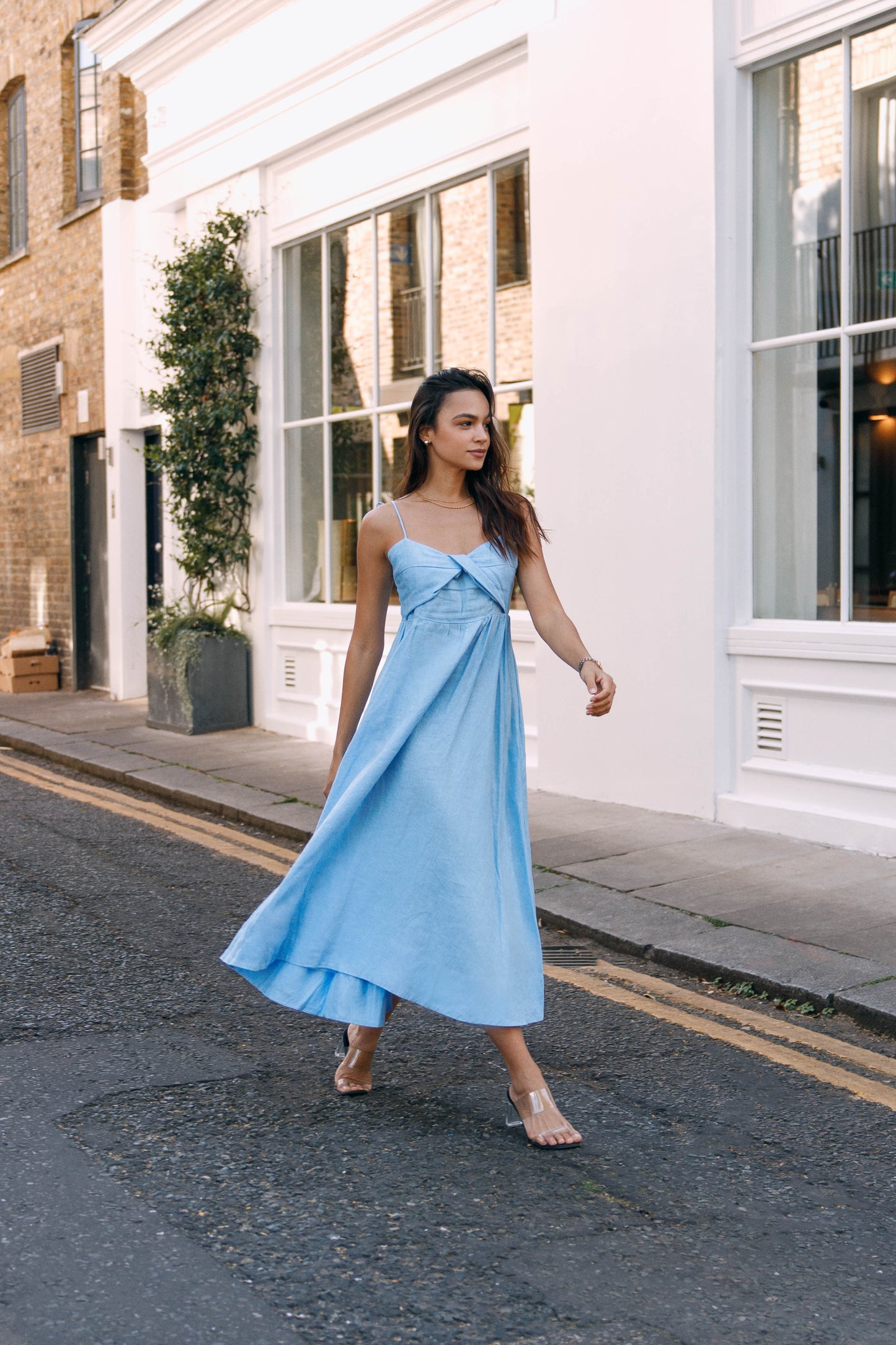 Signature Linen Dress