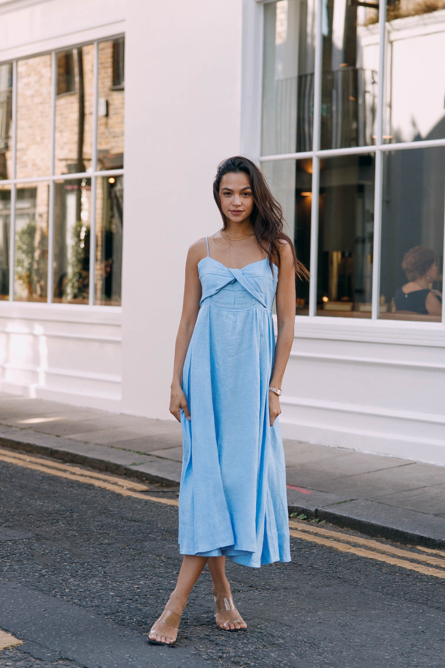 Signature Linen Dress