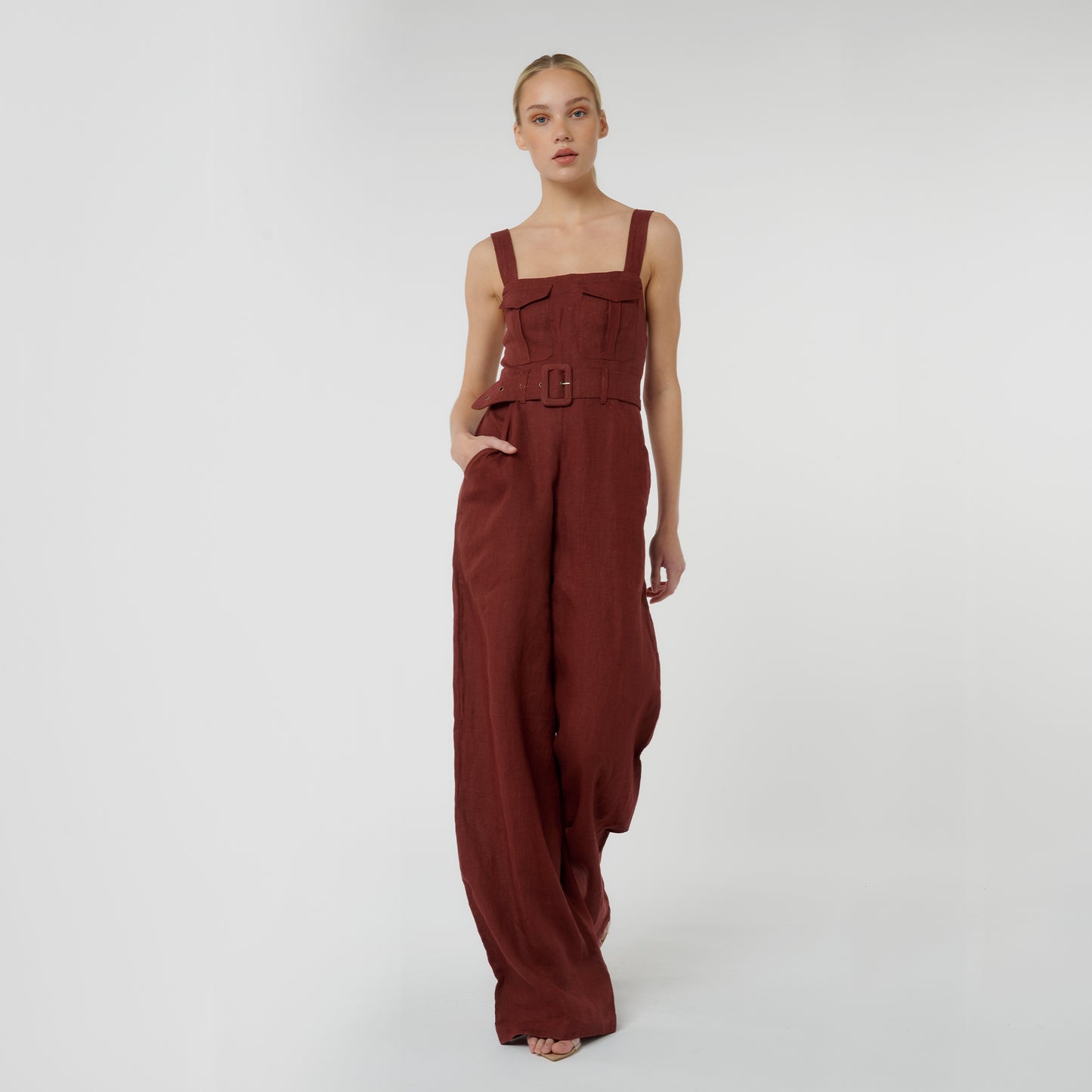 Signature Linen Jumpsuit